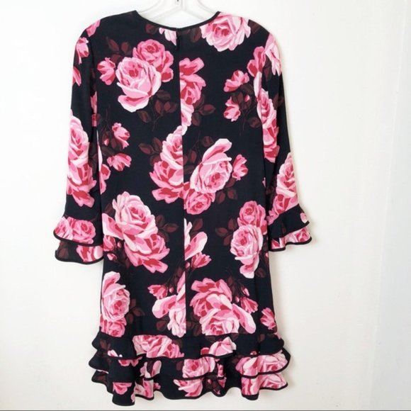 NWOT KATE SPADE NY ROSA RUFFLE SHIFT DRESS XS - Picture 2 of 4